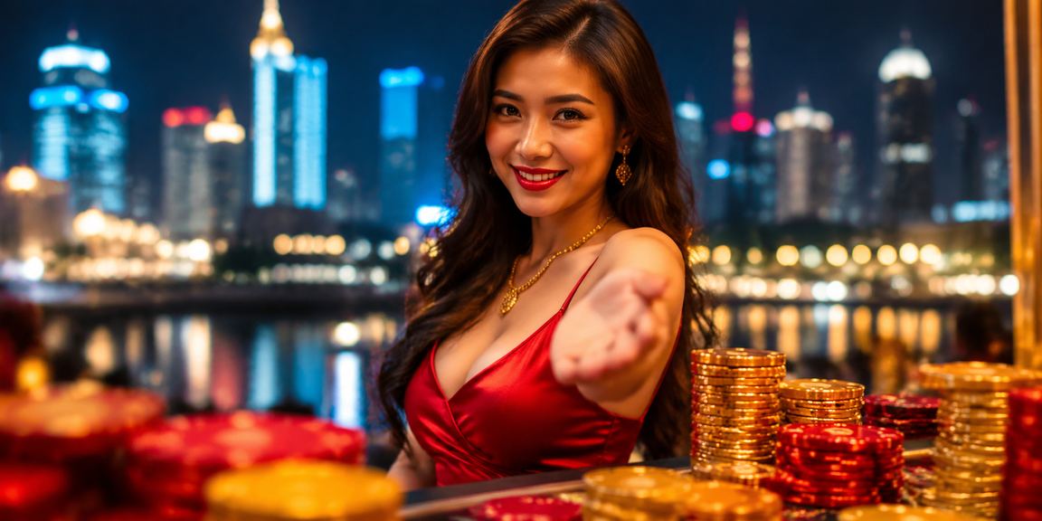 Màn hình đèn neon xổ số về đêm tại Thành phố Hồ Chí Minh