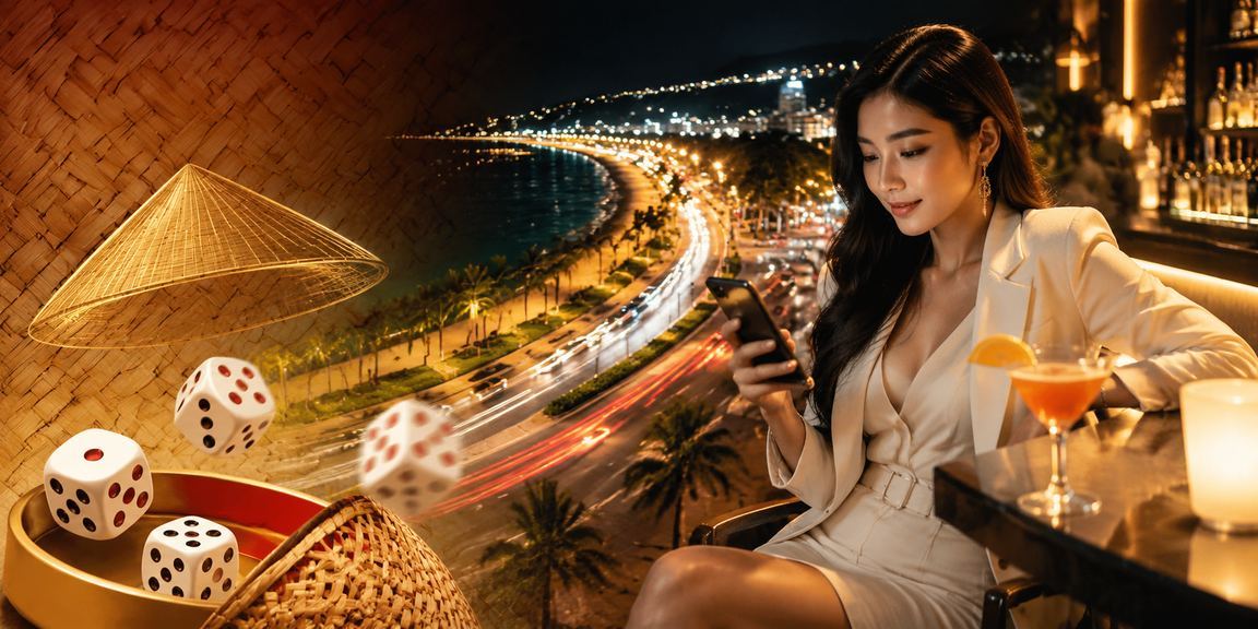 Trò chơi tài xỉu xúc xắc truyền thống tại Phan Thiết với người chơi hào hứng